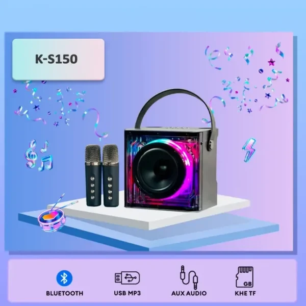 اسپیکر  قابل حمل کلومن KS-150 KARAOKE - Image 8