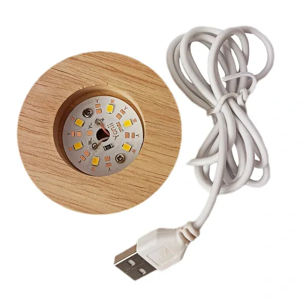 چراغ خواب گوی کریستالی طرح فضانورد