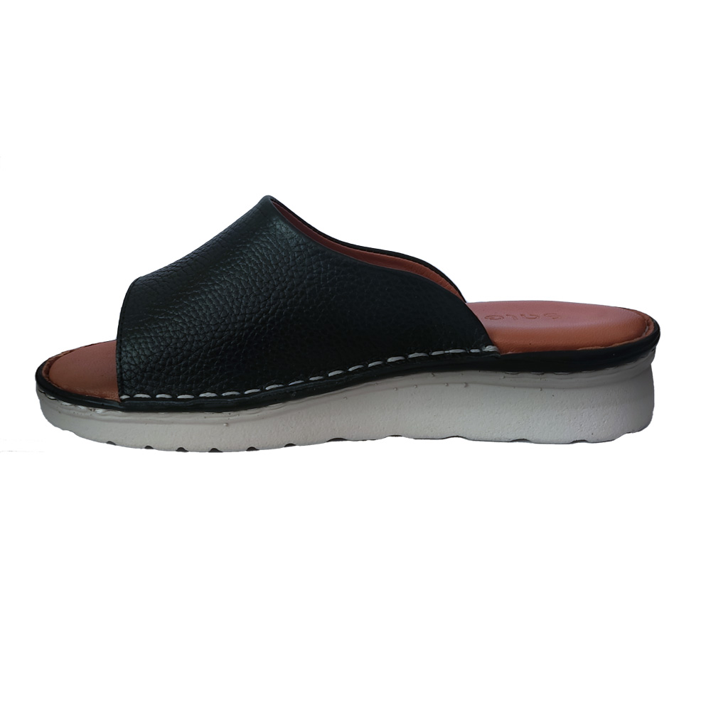 دمپایی چرمی طبی رز