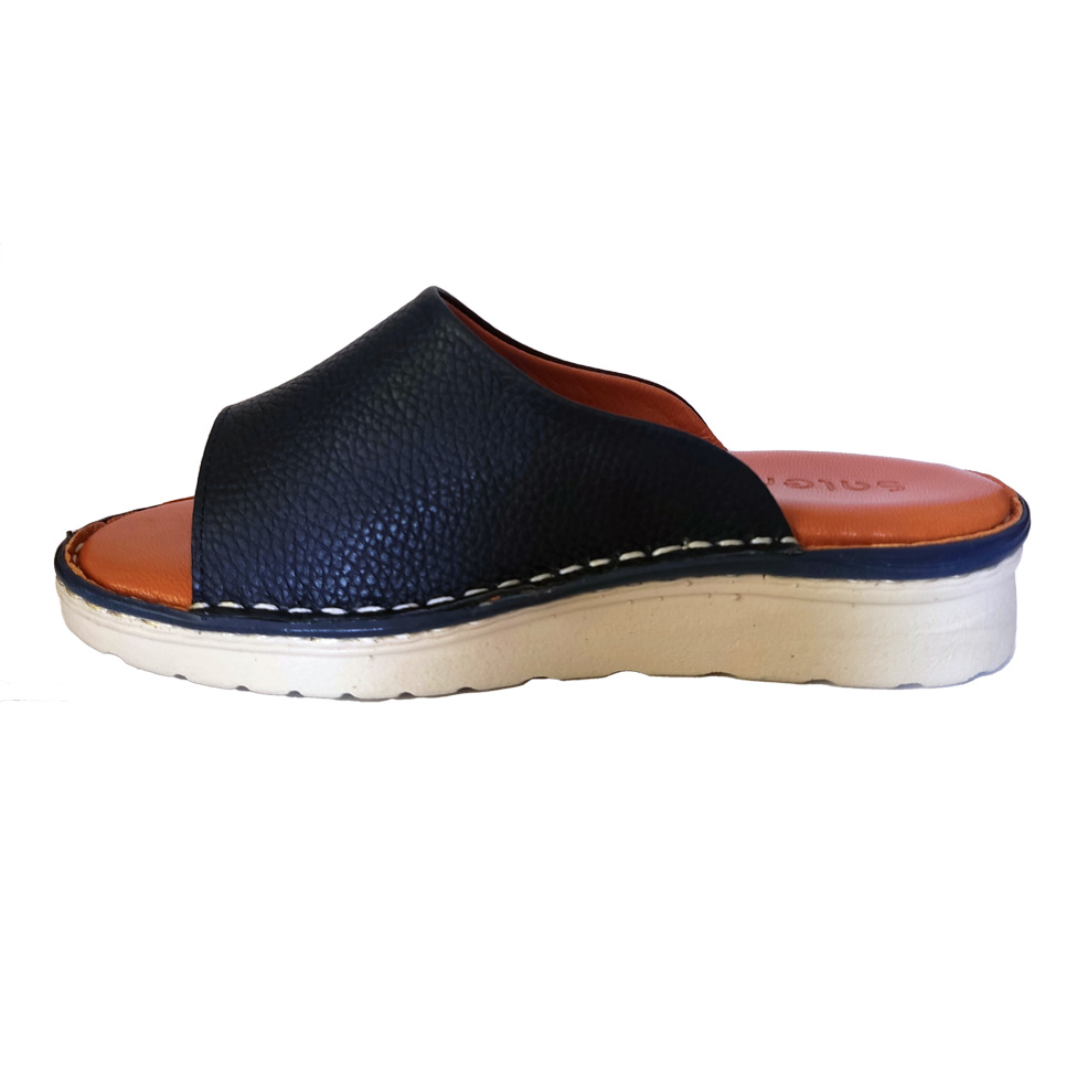 دمپایی چرمی طبی رز