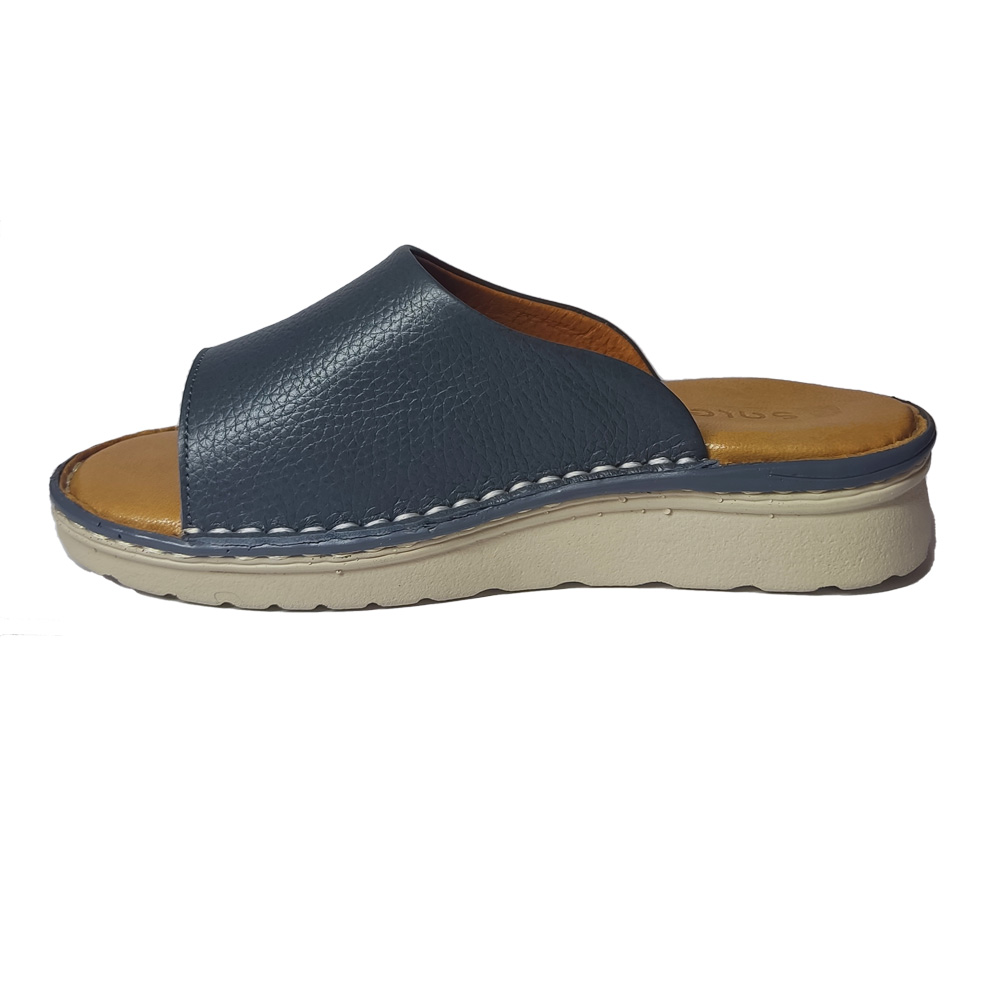 دمپایی چرمی طبی رز