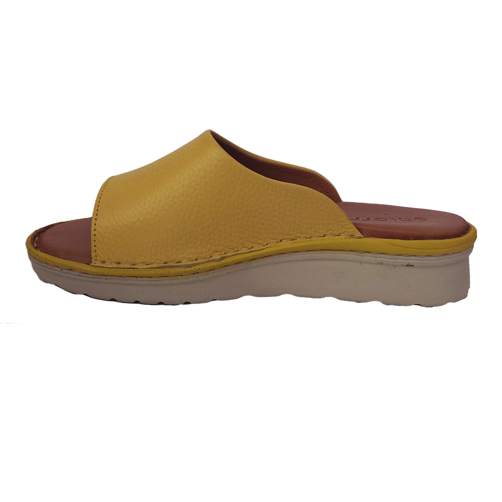 دمپایی چرمی طبی رز